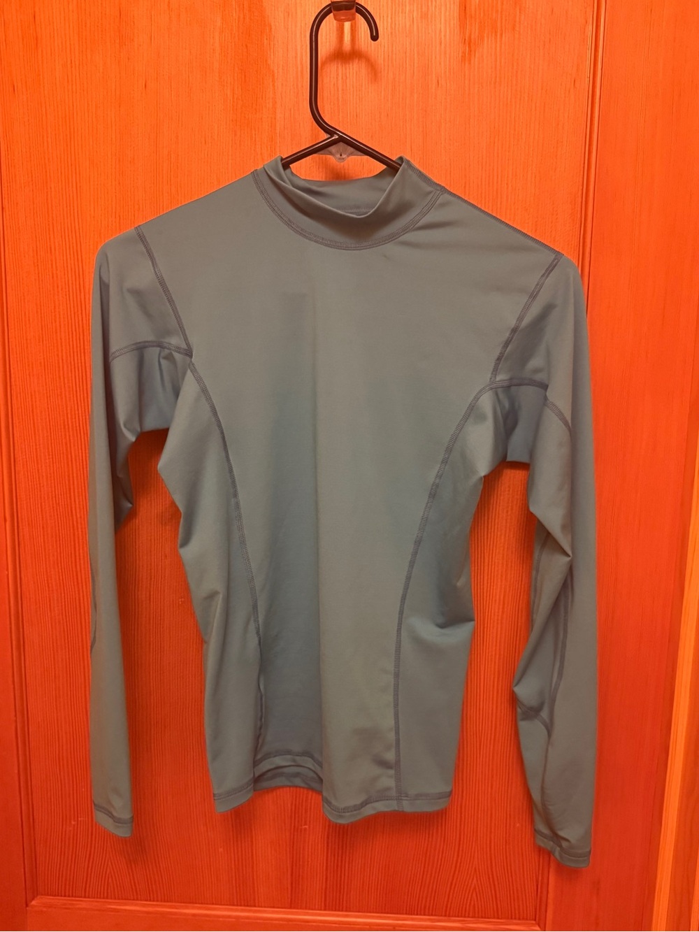 Patagonia Women's Teal Long-Sleeve Mock Neck Performance Tee